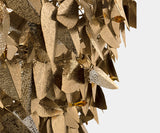 Luxury Gold Chandelier with Butterflies, Flowers & Crystals - Aurora