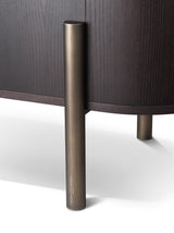 Bassano Oval Luxury Bar Cabinet, detail