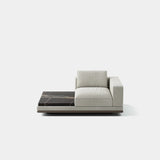 Belvedere Modular Luxury Sofa with Low Table, alternative angle