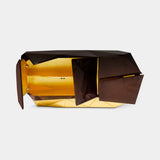 Boca do Lobo Diamond Sideboard in chocolate with doors open