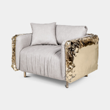 Boca do Lobo Imperfectio Armchair, angled view