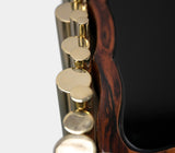 Boca do Lobo Symphony Sideboard, close-up of the brass tubes
