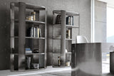 Giorgio Collection Mirage Bookcase in satin black nickel, second view