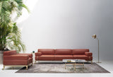 Brindisi Buckled Strap Luxury Sofa in a room setting