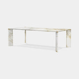 C.Z. Rectangular Marble Luxury Dining Table, second view