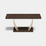 Carlisle Slim Metal Base Luxury Console Table, alternative angle