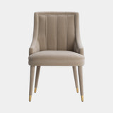Casa Magna Cordoba Dining Chair, taupe fabric, available from Touched Interiors UK