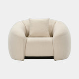 Casa Magna Dean Armchair, ivory fabric, available from Touched Interiors UK