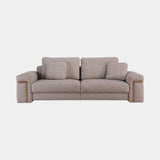 Casa Magna Gild Sofa, taupe fabric, available from Touched Interiors UK