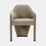 Casa Magna Marlon Dining Chair, taupe fabric, available from Touched Interiors UK