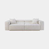 Casa Magna Regal Sofa, ivory fabric, available from Touched Interiors UK