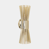 Castro Lighting Halo Wall Light in gold-plated brass, available from Touched Interiors UK