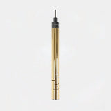 Castro Lighting Gio Pendant Light in gold-plated brass with nickel details, available from Touched Interiors UK