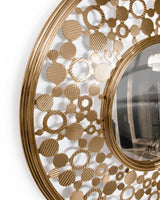 Castro Lighting Pattern Mirror, detail