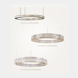 Castro Lighting Spacium IV Suspension Lamp in a room setting