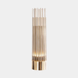 Castro Lighting Streamline Table Lamp in gold-plated brass, available from Touched Interiors UK