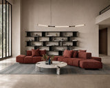 Ceriale Curved Modular Luxury Sofa in a room setting