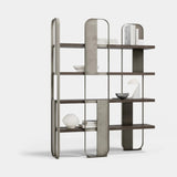 Chelsea Metal Frame Luxury Bookcase, alternative angle