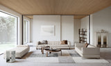 Chelsea Metal Frame Luxury Bookcase styled in a luxury interior