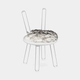 Circu Illusion White Bear Chair