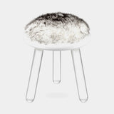 Circu Illusion White Bear Stool