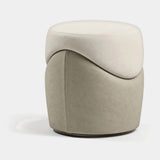 Clarence Swivel Luxury Pouf, alternative angle