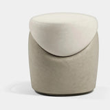 Clarence Swivel Luxury Pouf, alternative angle