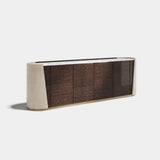 Colosseum Leather Side Luxury Sideboard, alternative angle