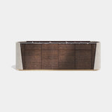 Colosseum Leather Side Luxury Sideboard, alternative angle