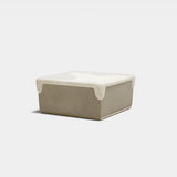 Colosseum Square Luxury Pouf, alternative angle