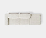 Customise Your Living Room with Luxury: The Ahsookar Modular Sofa by Caffe Latte - Transform your living room into a haven of modern luxury and comfort with the Ahsookar Modular Sofa by Caffe Latte. This captivating piece features plush, inviting upholstery and a modular design that allows you to create a personalized configuration. The Ahsookar Modular Sofa is the perfect statement piece to elevate your living space and provide a cozy spot to unwind.