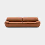 Ditre Italia Deck Sofa in cognac leather