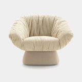 Ditre Italia Hall Armchair in cream fabric