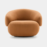 Ditre Italia Pacific Armchair in caramel velvet