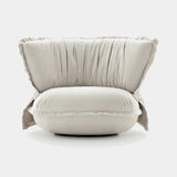 Ditre Italia Puppet Armchair in ivory fabric
