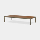 Doria Slender Metal Base Luxury Coffee Table, second view
