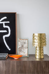 Doria Wood Luxury Sideboard in a room setting
