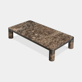 Dorsoduro Cylinder Leg Marble Luxury Coffee Table, second view