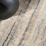 Drift Blue Luxury Rug, available from Touched Interiors UK
