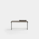 Edison Glass Base Luxury Writing Desk, alternative angle