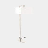 Caffe Latte Espresso Floor Lamp in stainless steel
