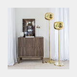 Fog Metallic Glass Luxury Reading Lamp, view 7