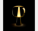 Fog Metallic Glass Luxury Table Lamp, view 4