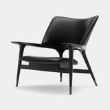 Giorgio Collection Mirage Lounge Armchair in black leather