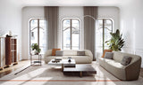 Hampton Swivel Luxury Armchair styled in a luxury interior