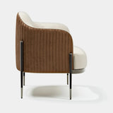 Harlow Floating Frame Luxury Armchair, alternative angle