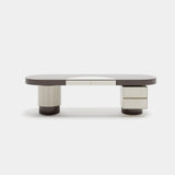 Hartley Quilted Leg Luxury Desk, alternative angle