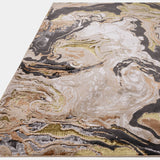 High-Shine Marble Luxury Rug, texture detail