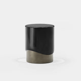 Iris Two Tone Luxury Side Table, alternative angle