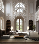 Caffe Latte Java Coffee Table in a room setting